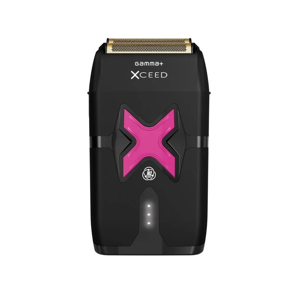 Gamma+ XCEED Rasierer - Doppel-Folien Barber-Rasierer