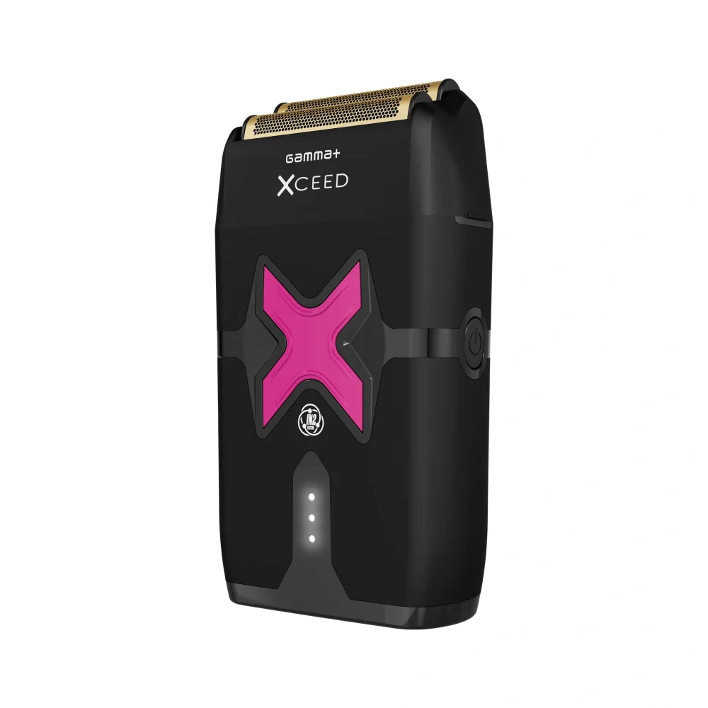 Gamma+ XCEED Rasierer - Doppel-Folien Barber-Rasierer