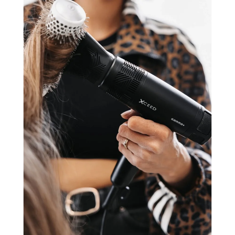 Gamma+ XCEED Seche-cheveux - Moteur brushless 120 000 tr/min, OxyRay Trio