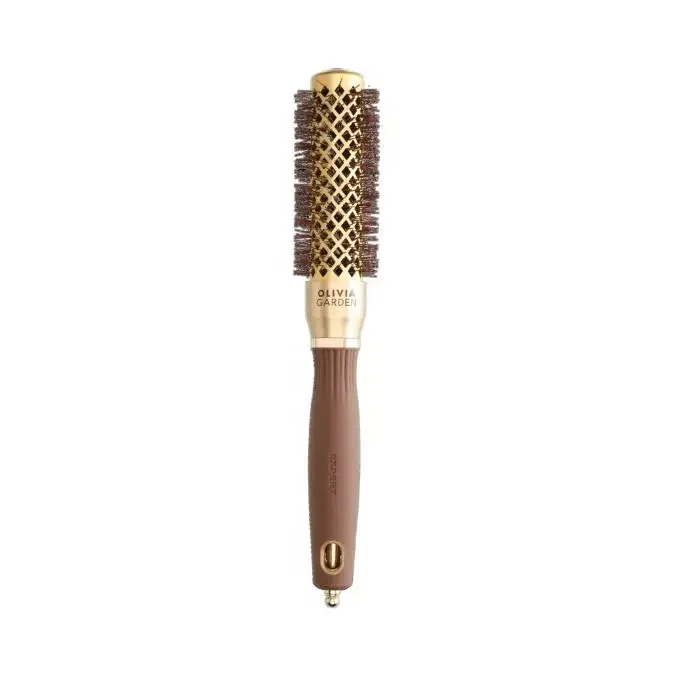 Olivia Garden Expert Blowout Shine Wavy Goud&Bruin 25mm