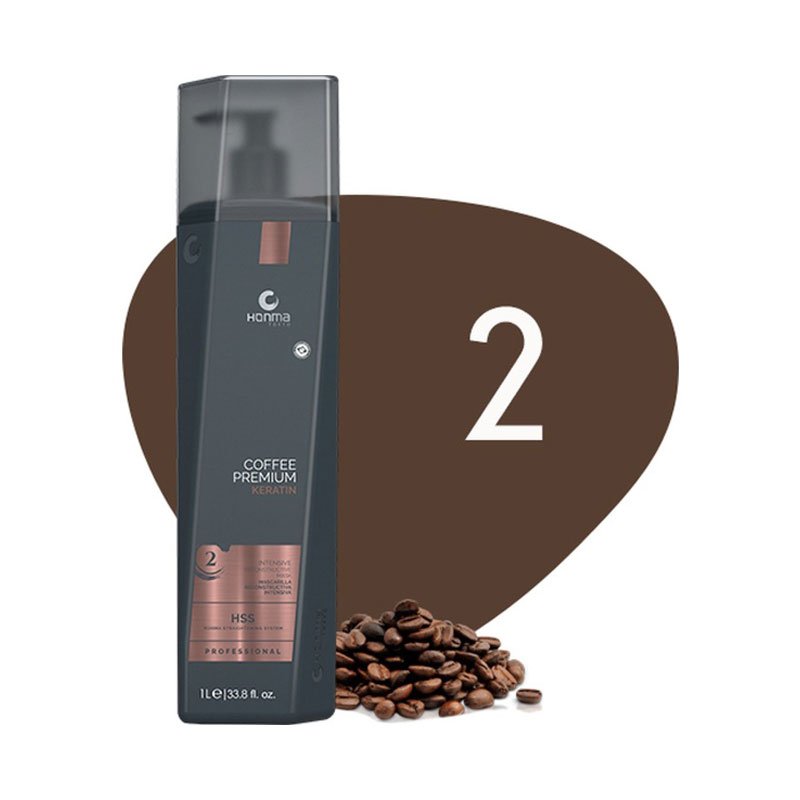Honma Tokyo Coffee Premium Keratine Behandeling Stap 2 - 1000ml