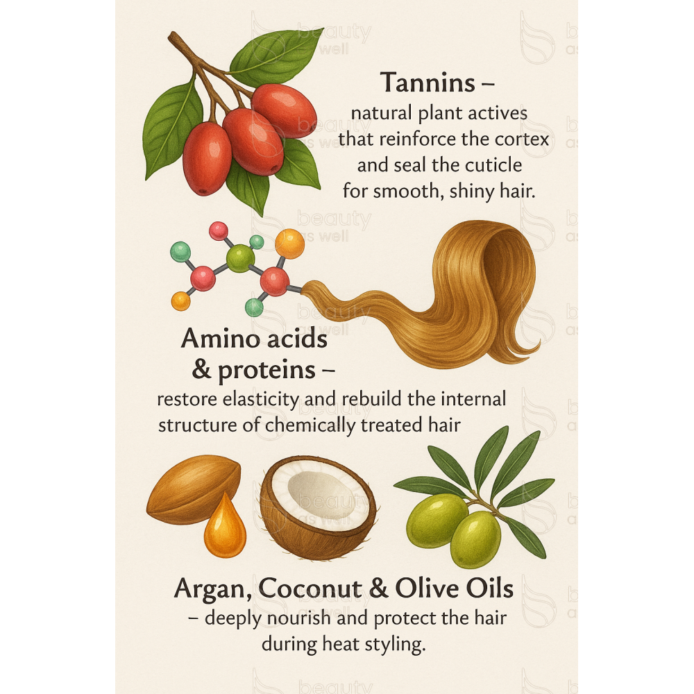 INOAR Brazilian Nano Protein Keratin Schritt 2 - 1000ml