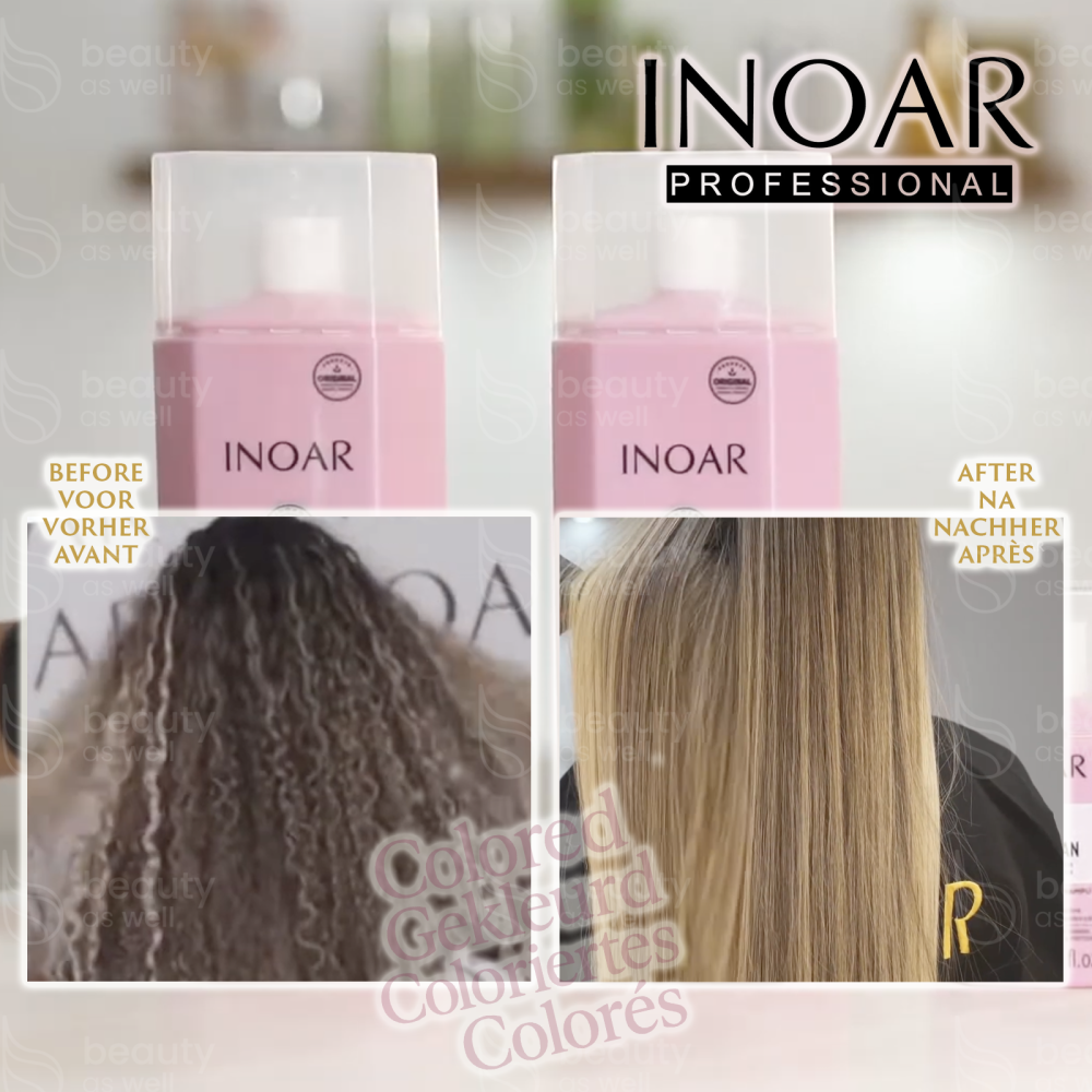 INOAR Brazilian Nano Protein Keratin Kit 2x1000ml