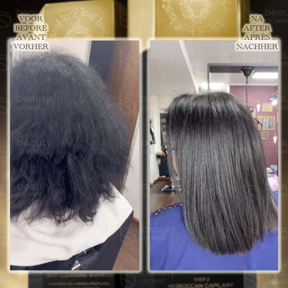 INOAR G.Hair Moroccan Keratin-Glättungspflege Kit - 3x1000ml