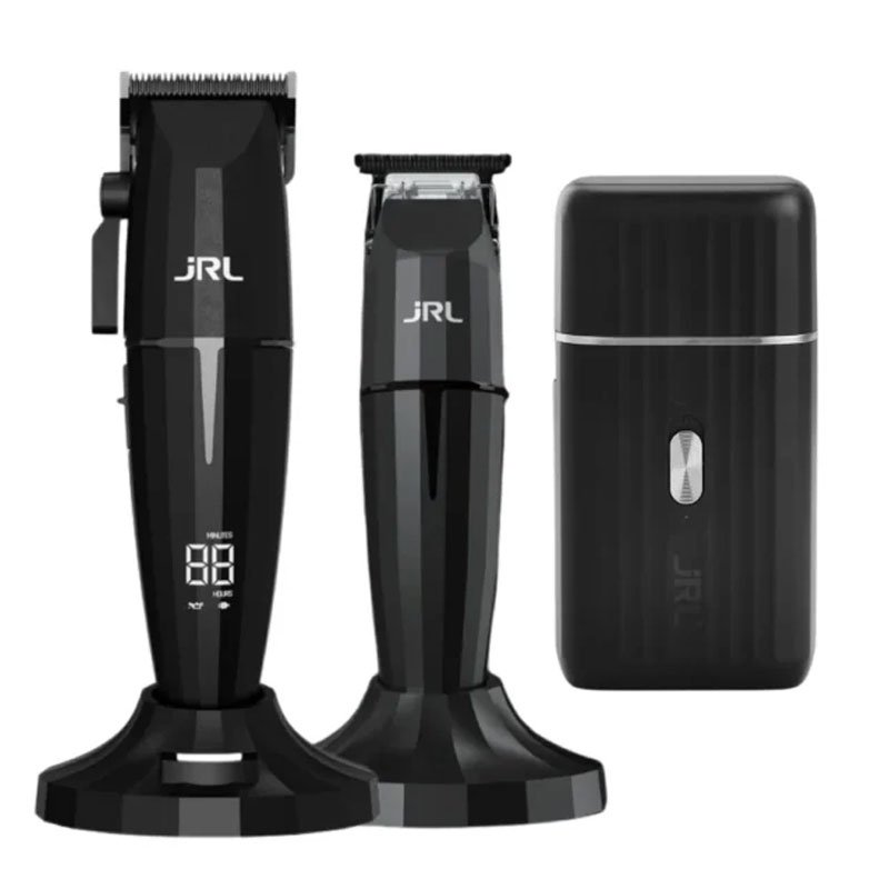 JRL Onyx Collection Kit – Clipper, Trimmer, and Shaver