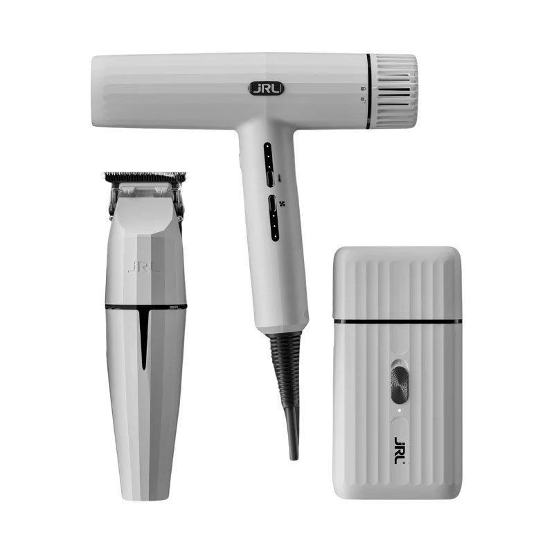 JRL Onyx Collection Kit - Trimmer, Shaver and Hairdryer
