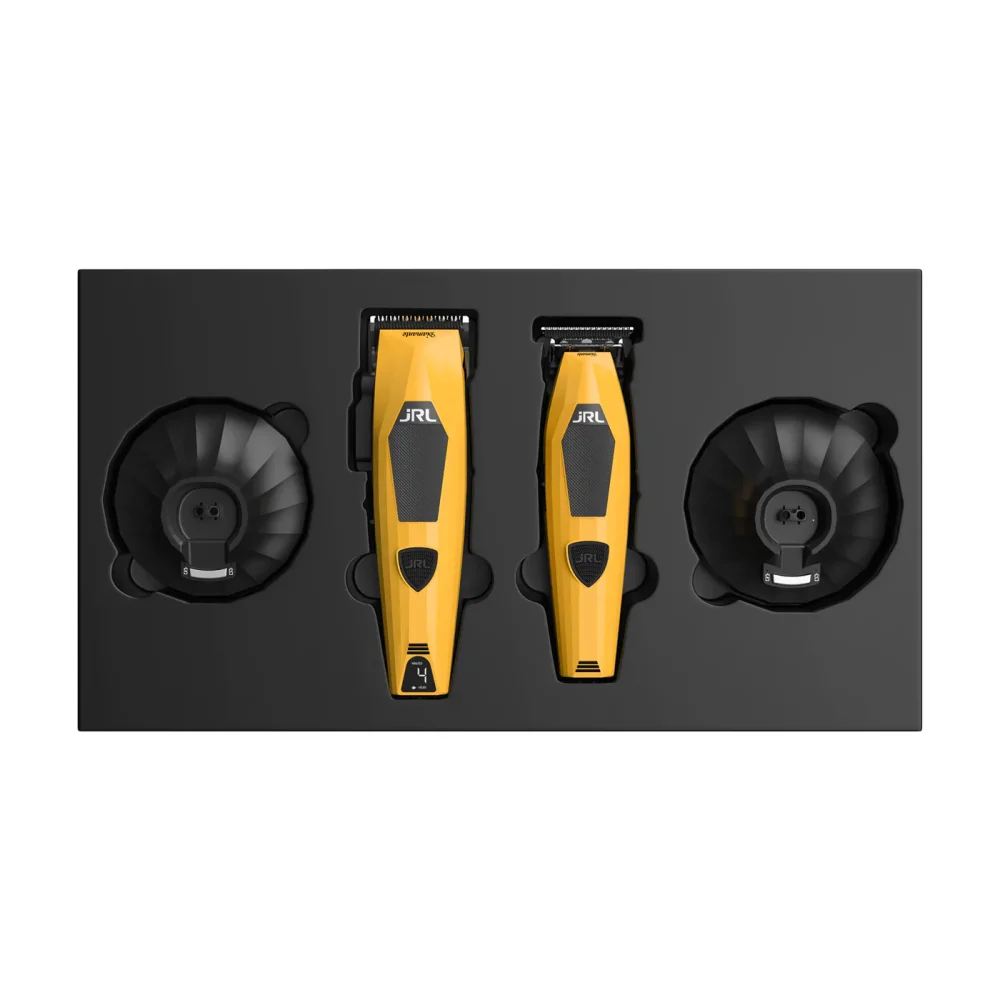 JRL Diamante x Onyx Barber Pro Geel & Zwart Trio Kit | 3-Delige