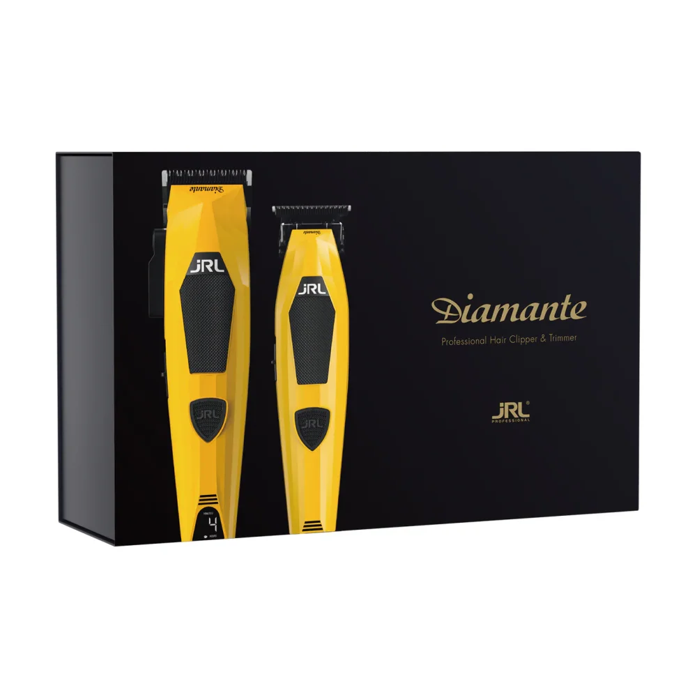 JRL Diamante Gele Tondeuse en Baardtrimmer Combo - T2025DI07