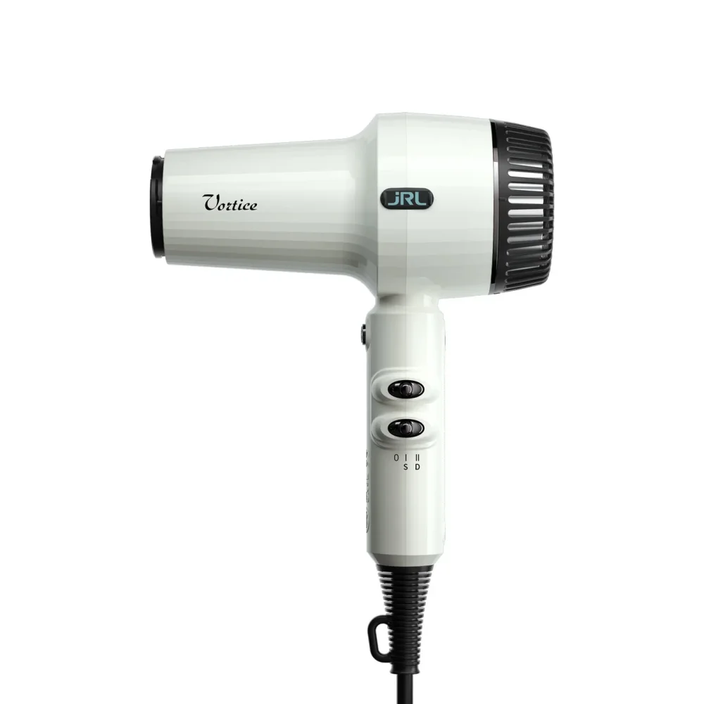 JRL Vortice .1 Föhn Wit - professionele föhn, 77000 omw/min, 2 snelheids- en 2 temperatuurstanden, turbo