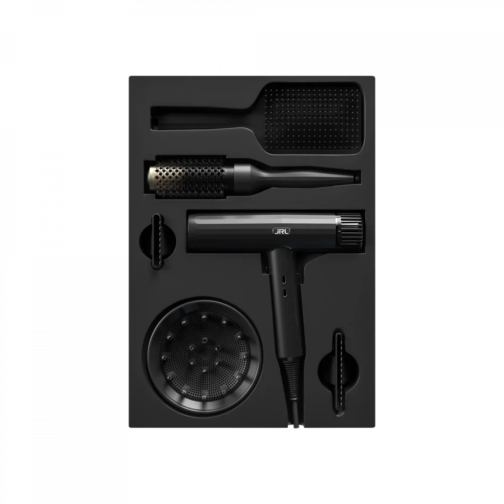 JRL Diamante x Onyx Barber Pro Black & Yellow Master Kit - 4-Piece