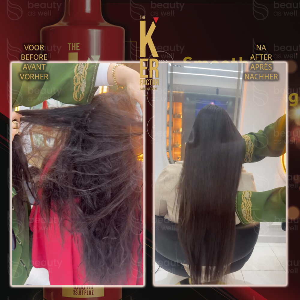 The Ker Factor Hair Treatment Gold - Proteïne behandeling - 1L