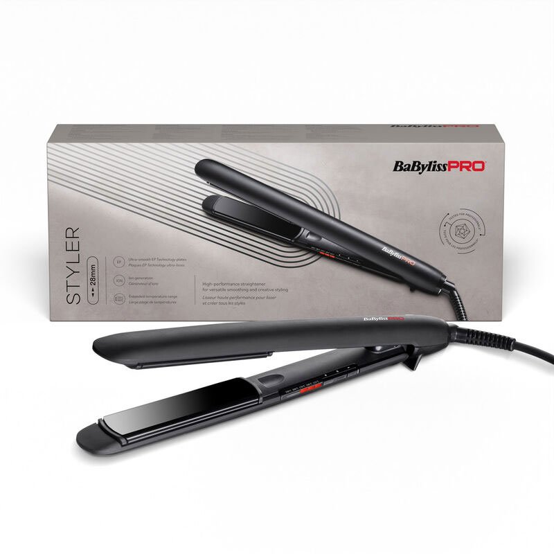 BaBylissPRO Brede Styler 38mm Stijltang met platen van 38 x 110 mm (BAB3050E)