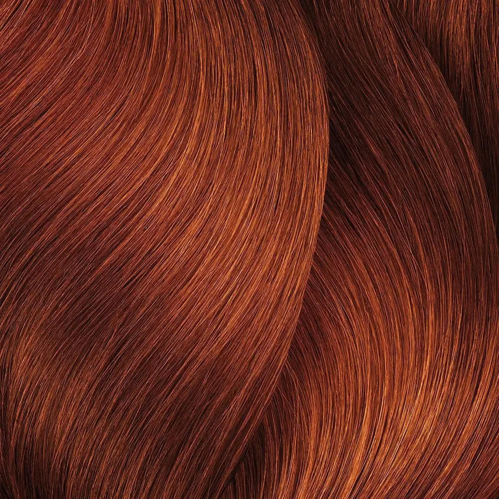 L'Oréal Majirel Haarfarbe 6.46 – Intensive Rot-Kupfer Nuance, Deckt Weißhaare Bis 100% Ab