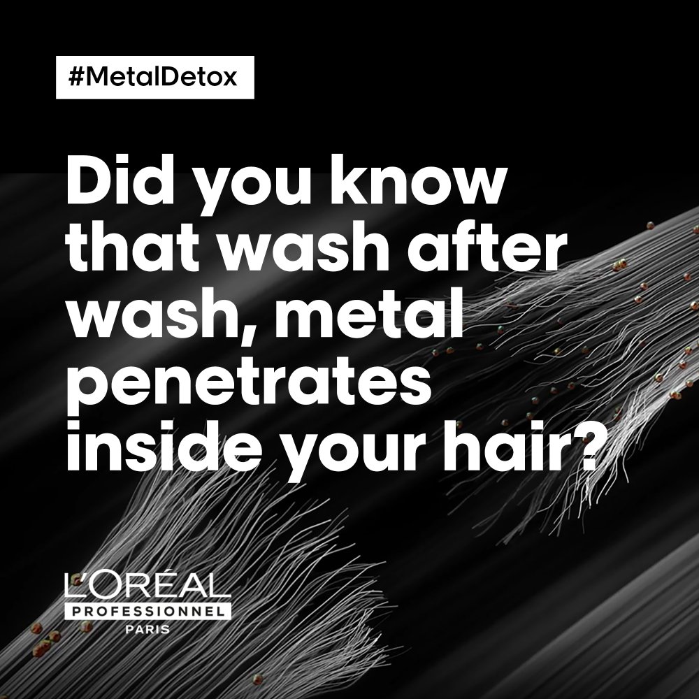 L'Oréal Professionnel Metal Detox Shampoo – Anti-metaal reinigende crème – 500ml