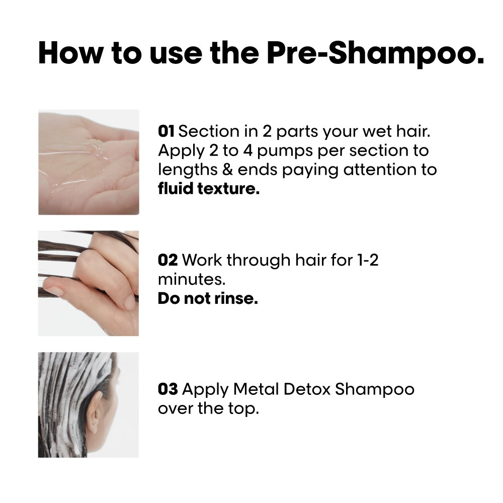 L'Oréal Professionnel Metal Detox Pré-Shampooing Professionnel - 250ml