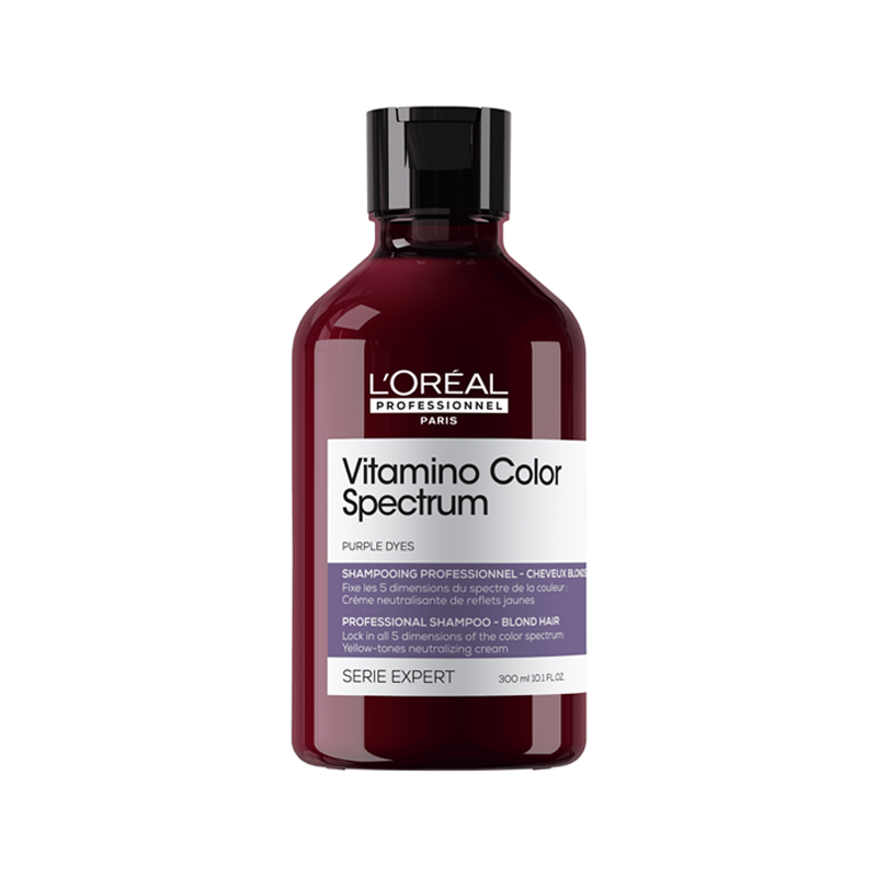 L'Oréal Professionnel Serie Expert Vitamino Color Spectrum Purple Shampoo for Blond Hair - 300 ml
