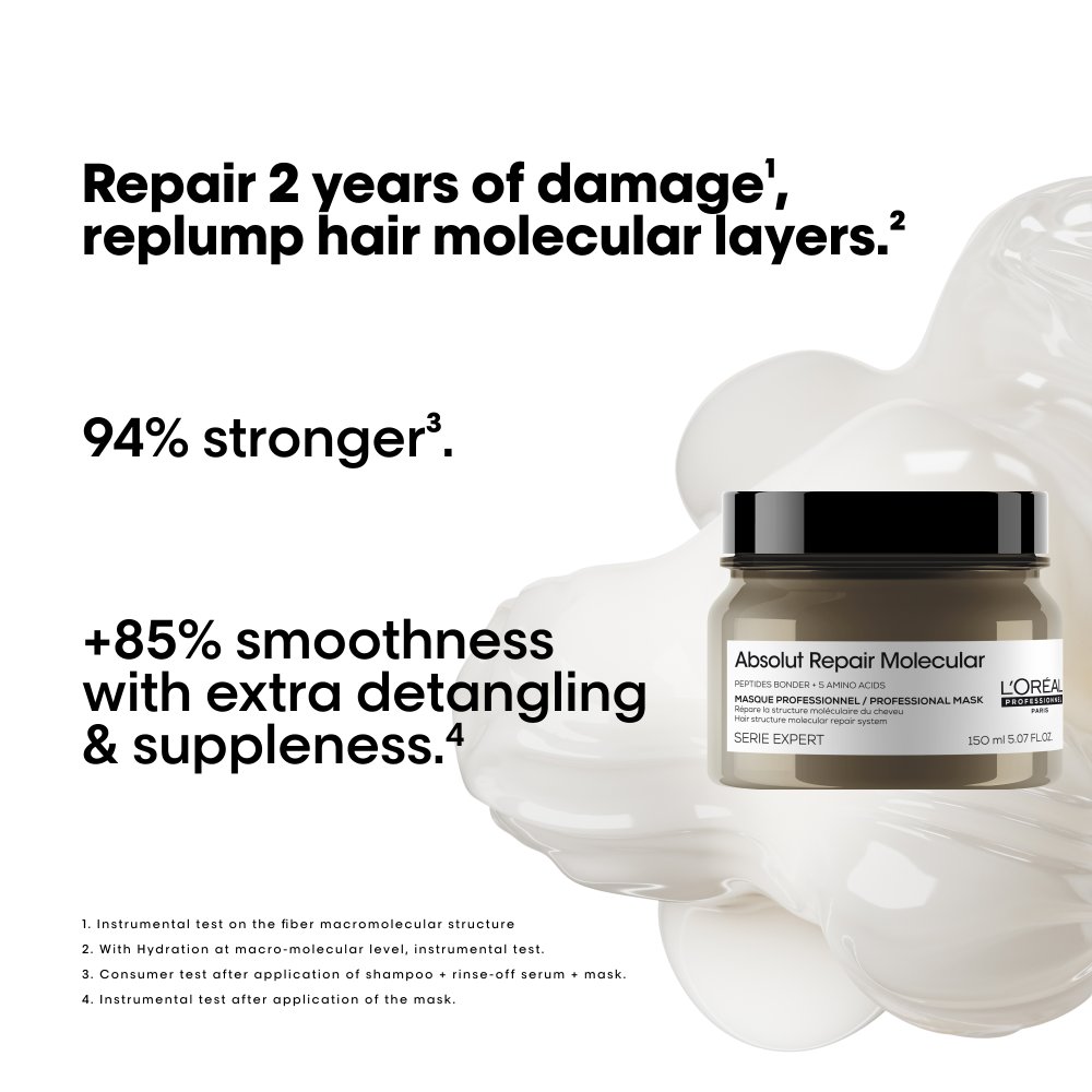 L'Oréal Professionnel Serie Expert Absolut Repair Molecular Masker – 150ml