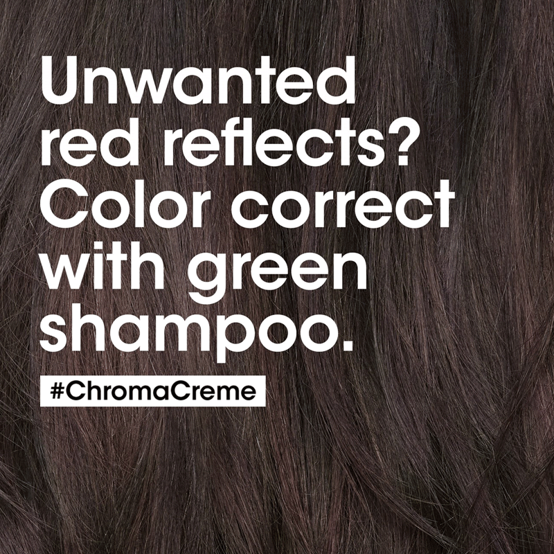 L'Oréal Serie Expert Chroma Crème Green Dyes Shampoo 500ml