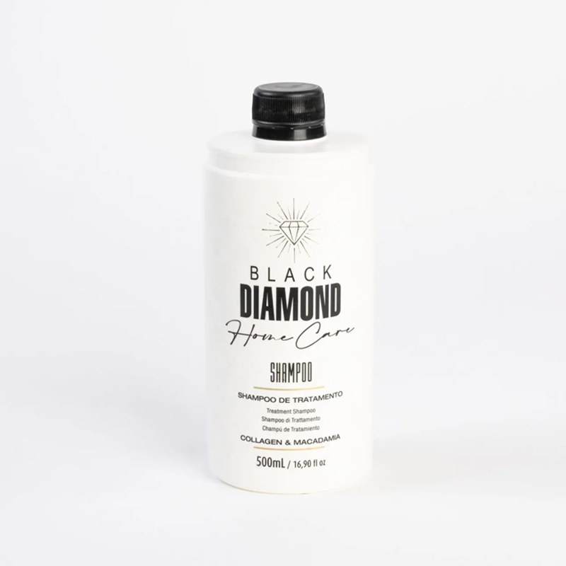 Mutamba Black Diamond Home Care Shampoo - Collageen & Macadamia - 500ml