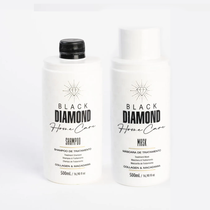 Mutamba Black Diamond Thuisverzorging Set - Shampoo & Masker 2x500ml