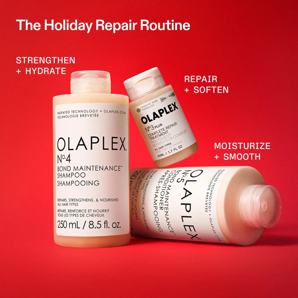 OLAPLEX Total Hair Repair Set – Nº·3PLUS 50 ml + Nº·4 en Nº·5 250 ml