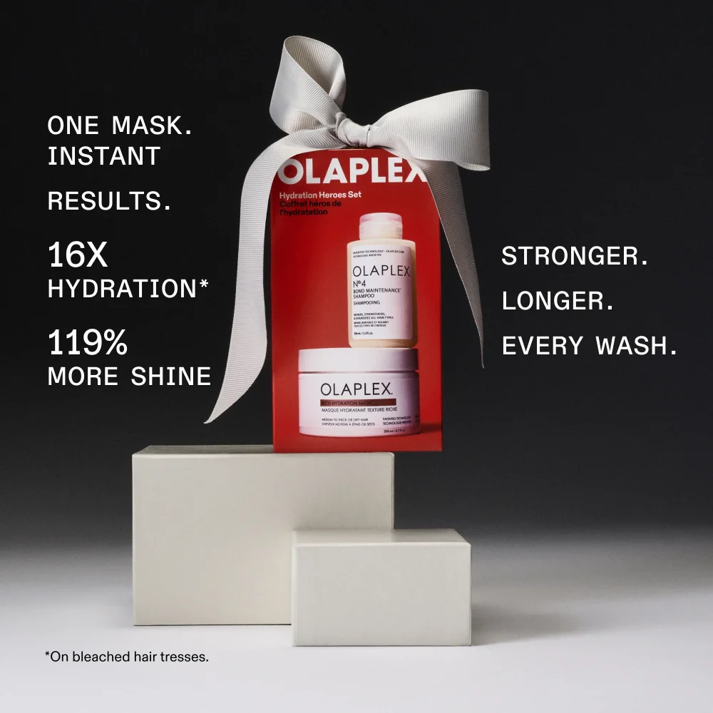 OLAPLEX Hydration Heroes Set – Nº·4 Shampoo 100 ml + Rich Hydration Mask 200 ml