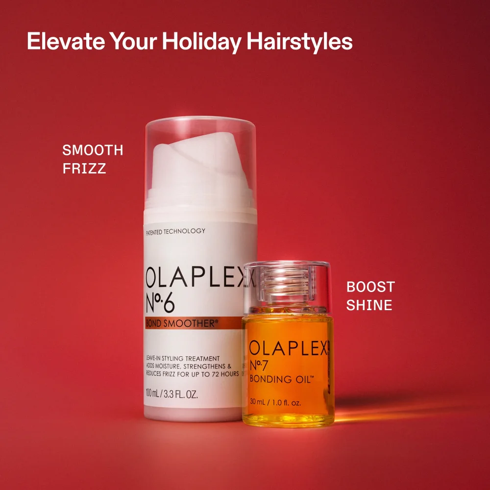 OLAPLEX Iconic Stylers Set – Nº·6 Bond Smoother 100 ml + Nº·7 Bonding Oil 30 ml
