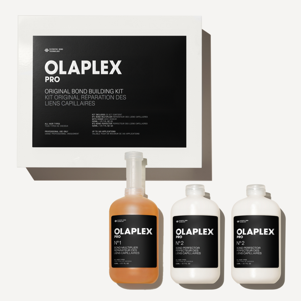 OLAPLEX Salon Intro Kit Nouvelle Édition - Système Professionnel Bond-Building - 3x525ml