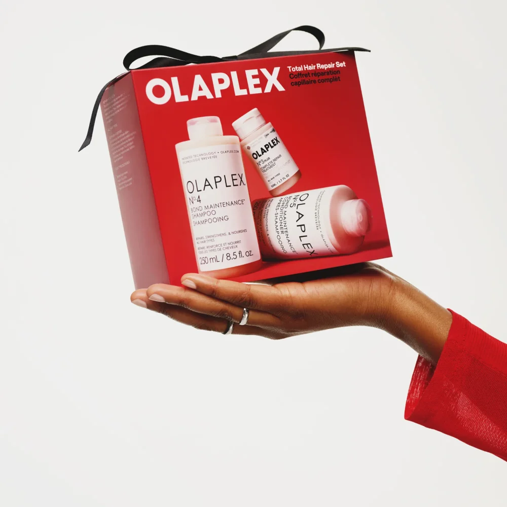 OLAPLEX Total Hair Repair Set – Nº·3PLUS 50 ml + Nº·4 en Nº·5 250 ml