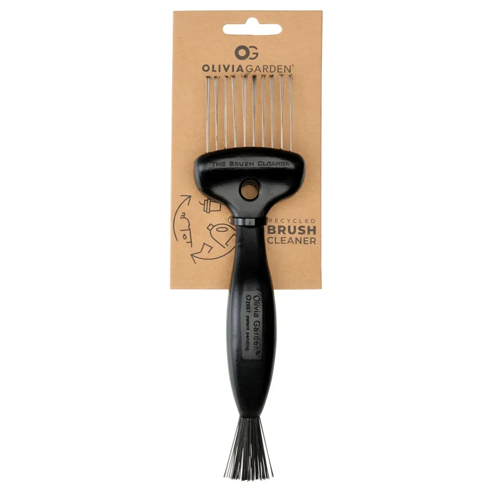 Olivia Garden Brush Cleaner Black