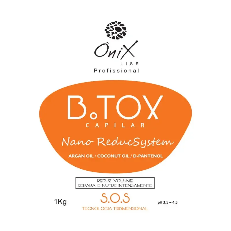 Onix Liss Capilar Nano Reduc System 1000g