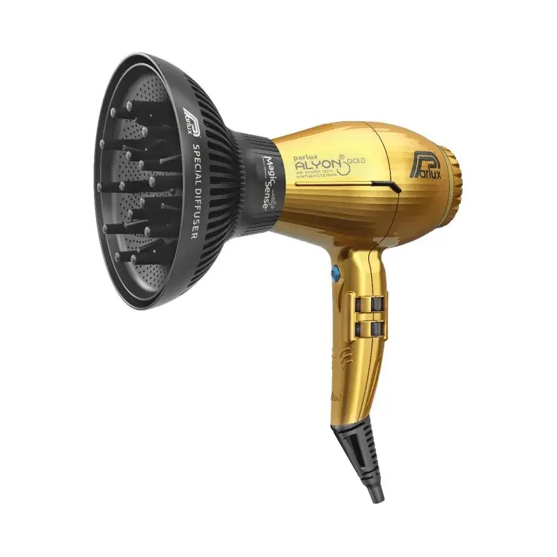 Parlux Alyon Hair Dryer + MagicSence Diffuser Gold