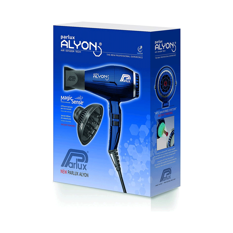Parlux Alyon Hairdryer + MagicSence Diffuser Night Blue