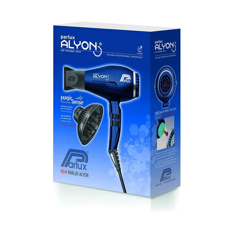 Parlux Alyon Föhn + MagicSence Diffuser Nachtblauw