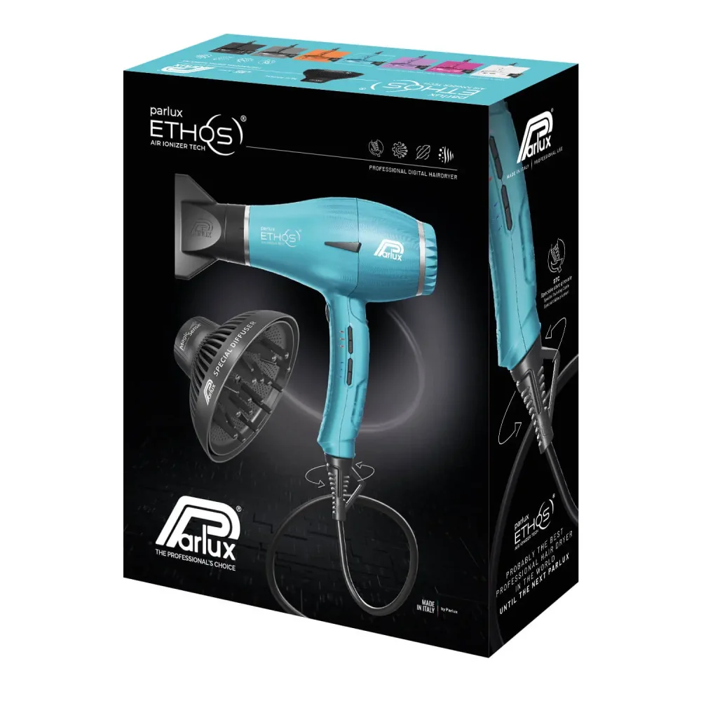 Parlux Ethos Föhn Azzuro Blu 2300W