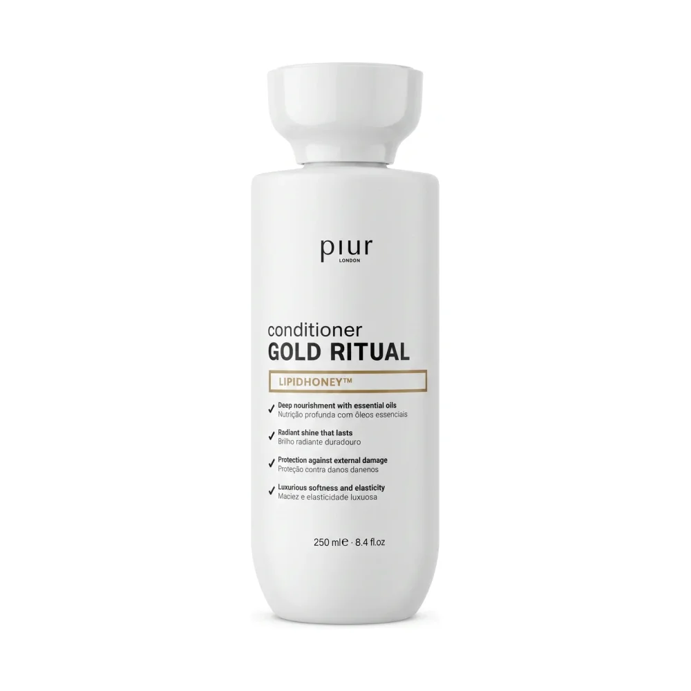 Piur London Gold Ritual Conditioner 250 ml - conditioner met cacaoboter voor elke wasbeurt