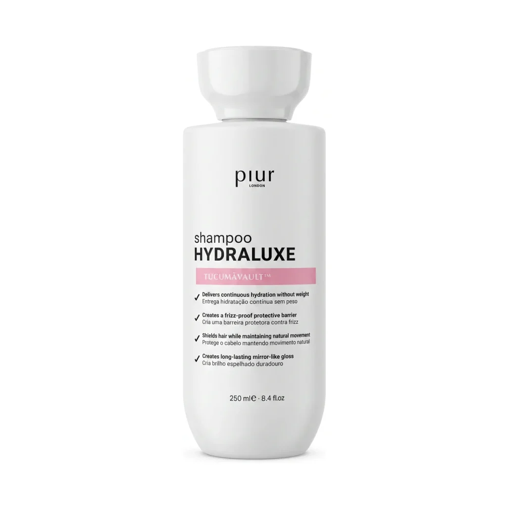 Piur London Hydraluxe Shampoo Home Care 250 ml - shampoo voor elke wasbeurt voor droog, frizzgevoelig haar