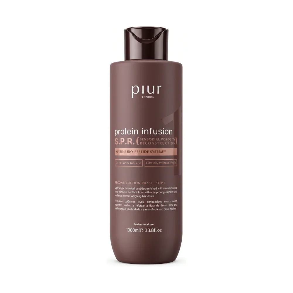 Piur London S.P.R. Protein Infusion 1000 ml - infusiestap met keratine en aminozuren van het S.P.R.-protocol