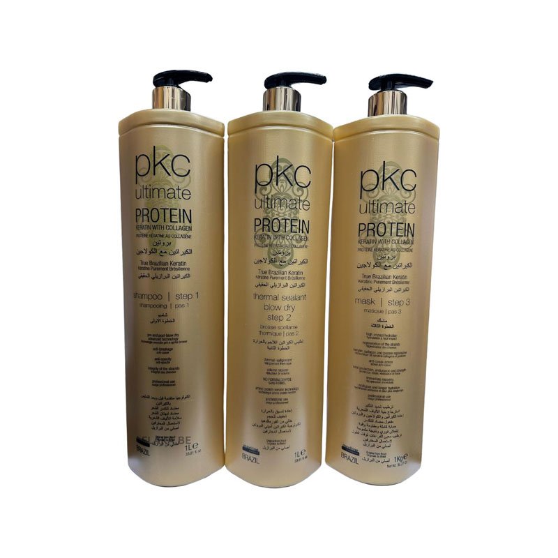 Maxibrasil PKC Ultimate Protein Keratine met Collageen Set 3x1000ml