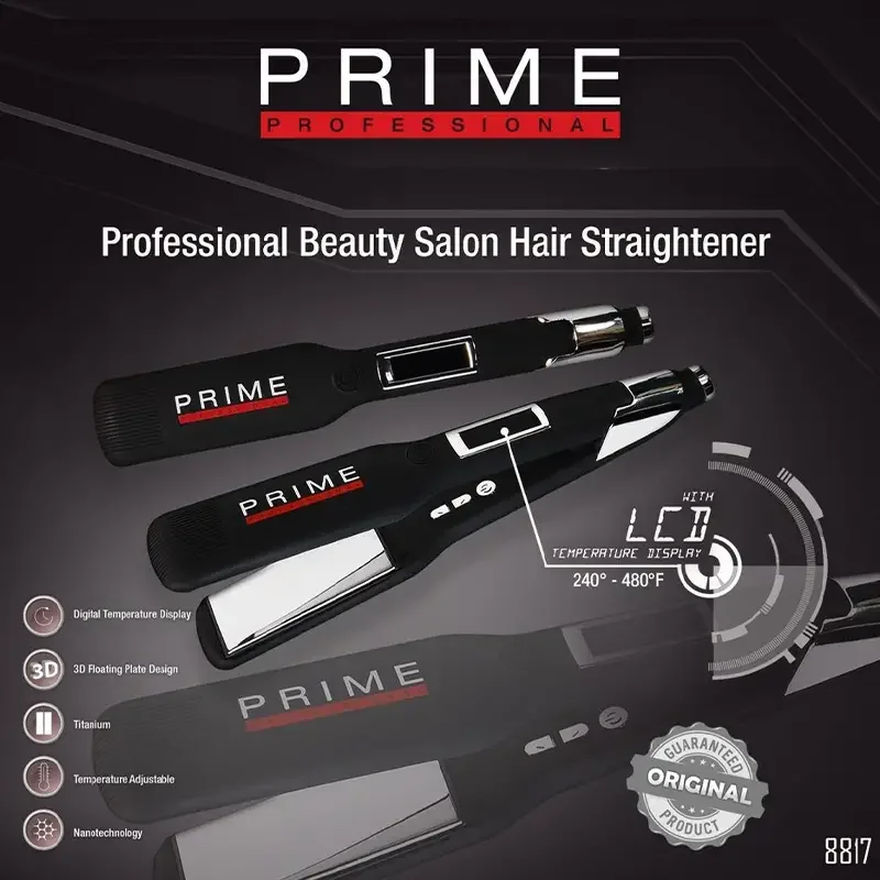 Prime Nano Titanium Pro 1.75 Straightener 230°c 450°F