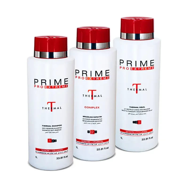 Prime Pro Extreme Thermal Complex Keratin Treatment Kit 3x1000ml