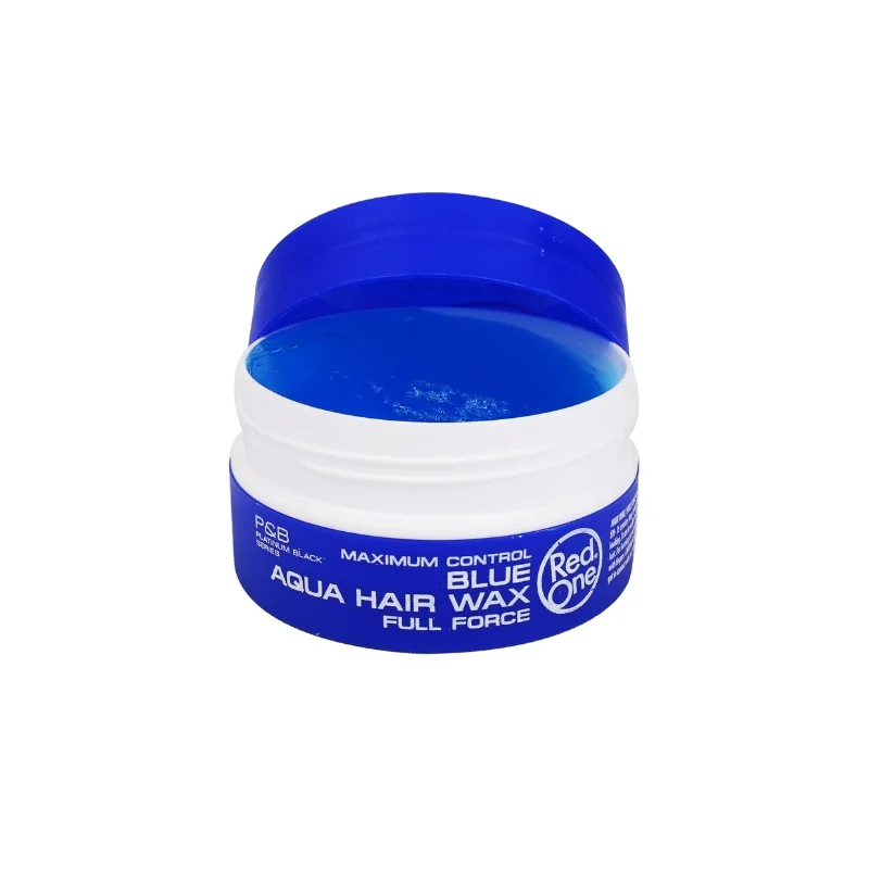 Red One Aqua Hair Wax Full Force – Strong Hold - Blue (150ml)