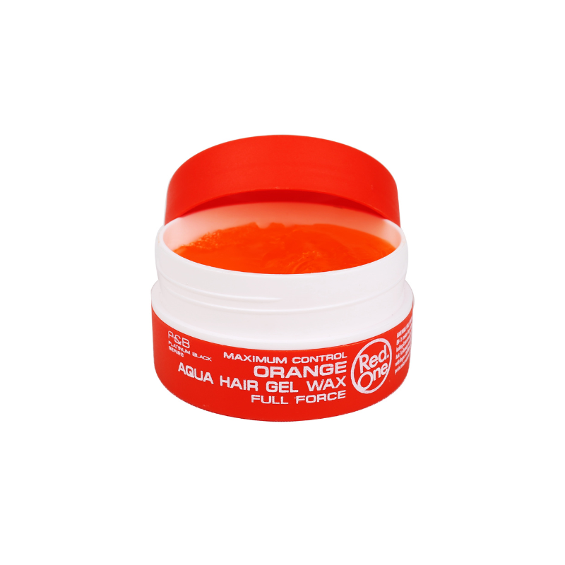 Red One Aqua Haar Gel Wax Full Force – Oranje (150ml)