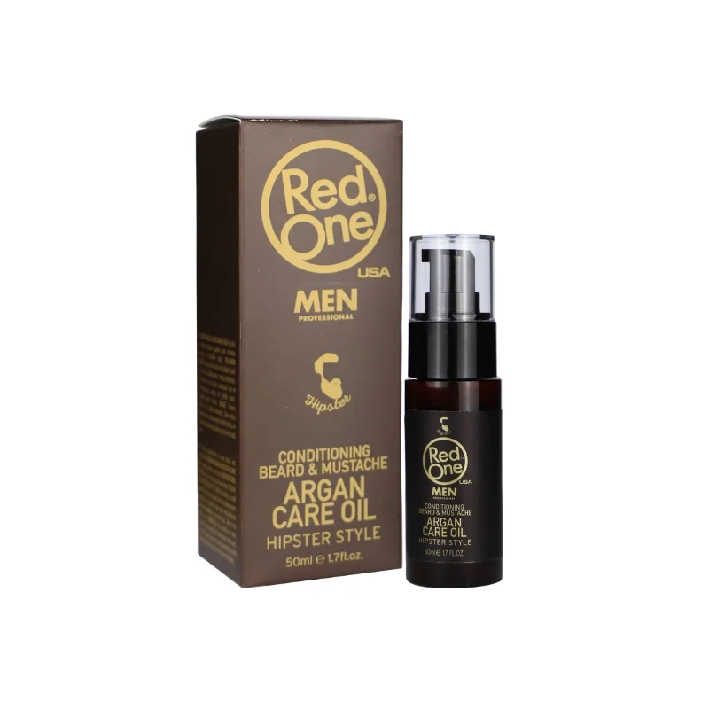 RedOne Huile Soin Barbe & Moustache à l’Argan - 50ml