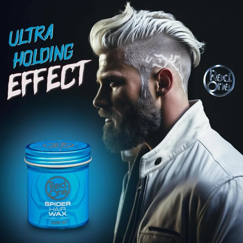 RedOne Spider Cire Coiffante Show Off Bleu - 100ml