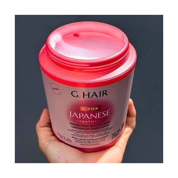 G.Hair B-tox Japanse Braziliaanse Keratine Haarmasker 1kg