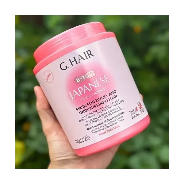 G.Hair B-tox Japanse Braziliaanse Keratine Haarmasker 1kg