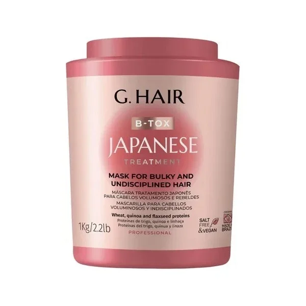 G.Hair B-tox Japanse Braziliaanse Keratine Haarmasker 1kg