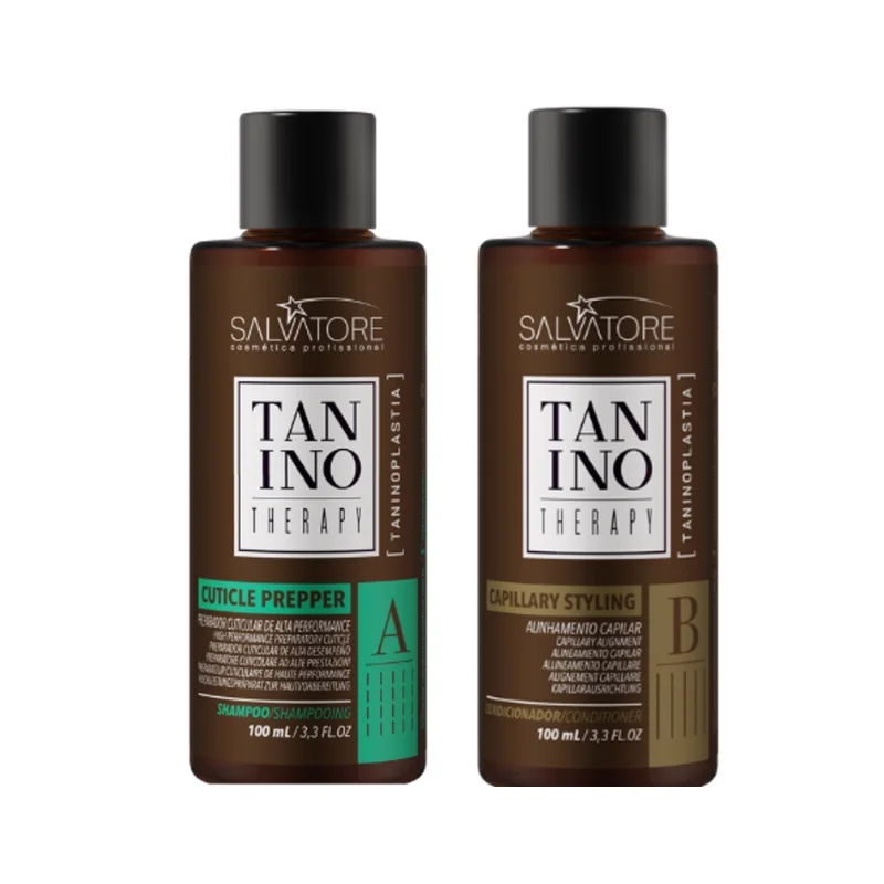Kit de Traitement a la Keratine Salvatore Tanino Therapy