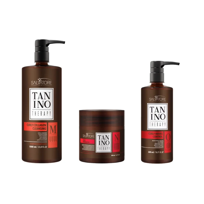 Salvatore Tanino Therapy Max Lockenpflege Kit MNO – 2000 ml